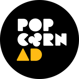 Graphic Designer - Popcorn Advertising logo