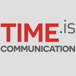 Content & Social Media Guru 🤹 - TIME.is COMMUNICATION logo