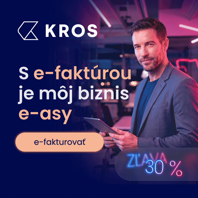 KROS e-faktúra – S e-faktúrou je môj biznis e-asy